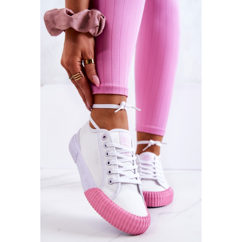 Materiale Sneakers Big Star JJ274111 Sneakers bianche bianca 1