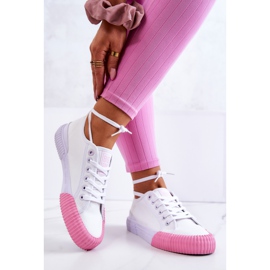 Materiale Sneakers Big Star JJ274111 Sneakers bianche bianca 2