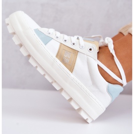 Sneakers da donna Big Star JJ274480 Bianche bianca 1