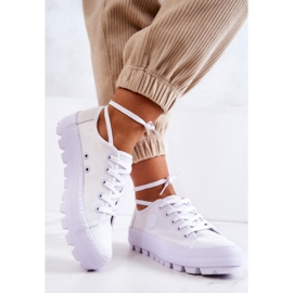 Sneakers da donna Big Star JJ274488 Bianche bianco 2