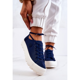 Sneakers da donna Big Star JJ274491 Blu Navy 1