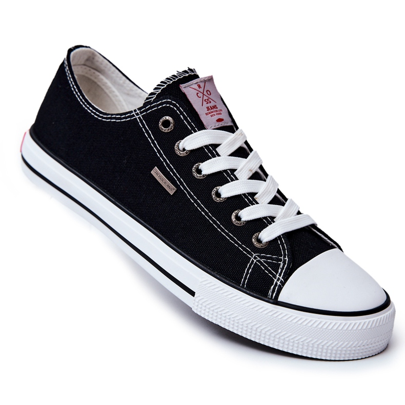 Sneakers Classiche da Uomo Cross Jeans JJ1R4003C Nere nero 1
