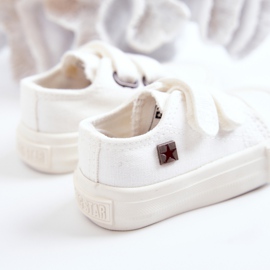 Sneakers Classiche per Bambini Big Star JJ374037 Bianche bianco 2