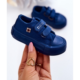 Sneakers Classiche per Bambini Big Star JJ374039 Blu Navy 1
