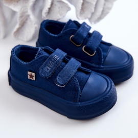 Sneakers Classiche per Bambini Big Star JJ374039 Blu Navy 2