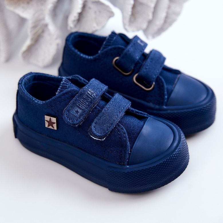 Sneakers Classiche per Bambini Big Star JJ374039 Blu Navy 2