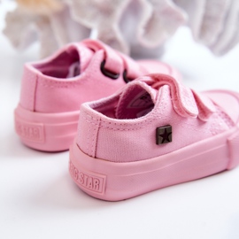 Sneakers Classiche da Bambino Big Star JJ374040 Rosa 2