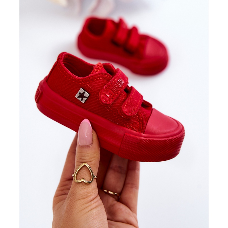 Sneakers Classiche da Bambino Big Star JJ374041 Rosse rosso 1