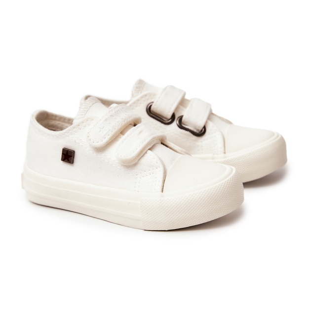 Sneakers Classiche per Bambini Big Star JJ374042 Bianche bianco 1