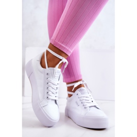 Lee Cooper LCW-22-31-0884L Sneakers bianche bianca 2