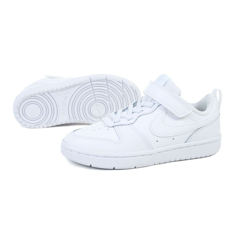 Nike Court Borough Low 2 Jr BQ5451-100 bianca 1