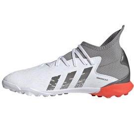 Scarpe da calcio Adidas Predator Freak.3 Tf Jr FY6312 bianca bianca 1