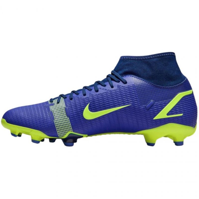 Nike Mercurial Superfly 8 Academy FG / MG M CV0843 574 scarpe da calcio blu blu 1