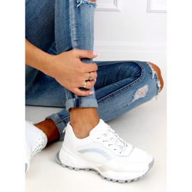 Scarpe sportive bianche LA87P bianche bianco 1