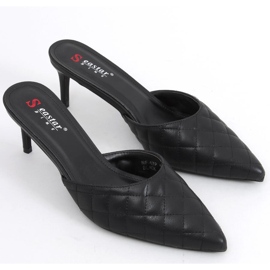 Stiletti trapuntati Gloria Black nero 2