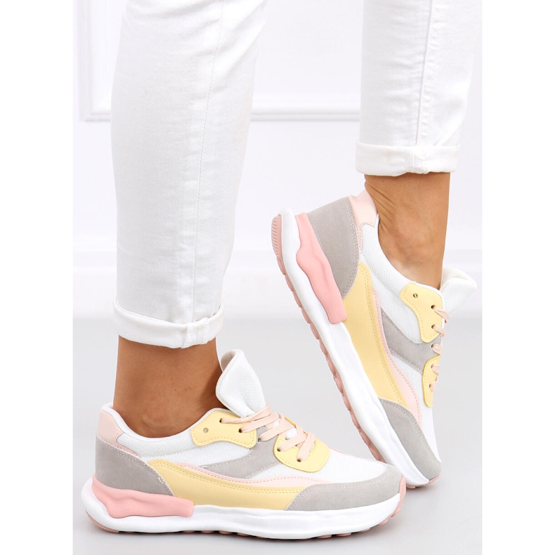 Scarpe da ginnastica Nydia gialle multicolore 2