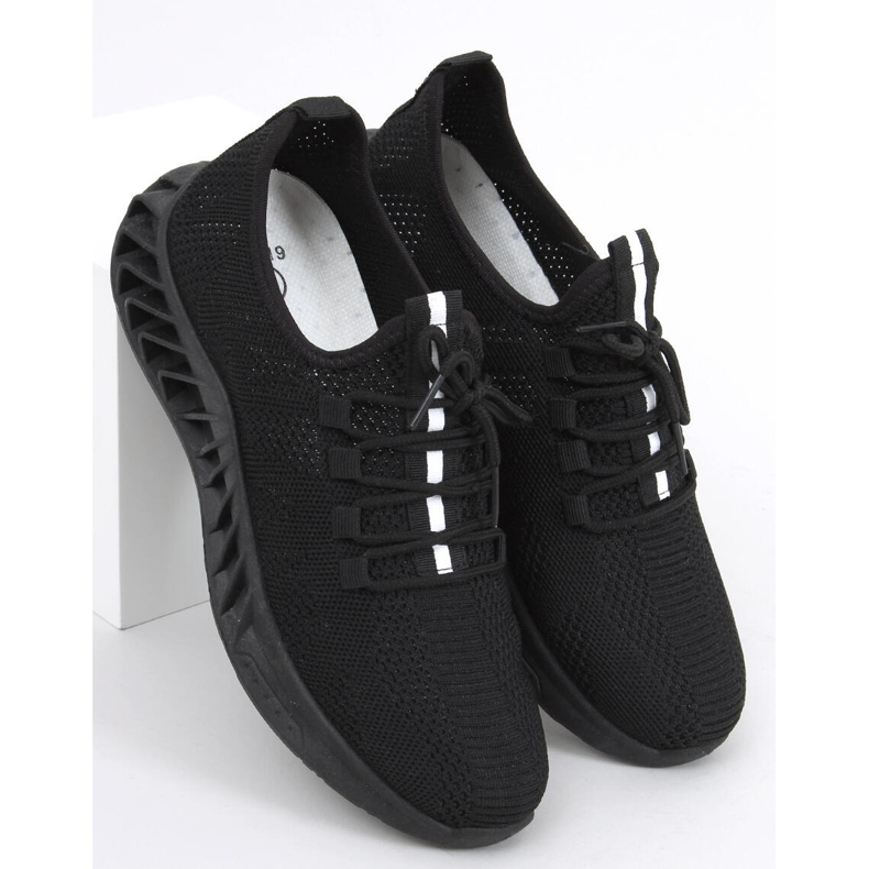 Kira Scarpe sportive a calzino nere nero 1