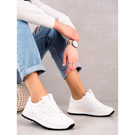 TRENDI Scarpe sportive bianche bianca 1