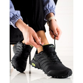 TRENDI Comode scarpe da trekking nero 1