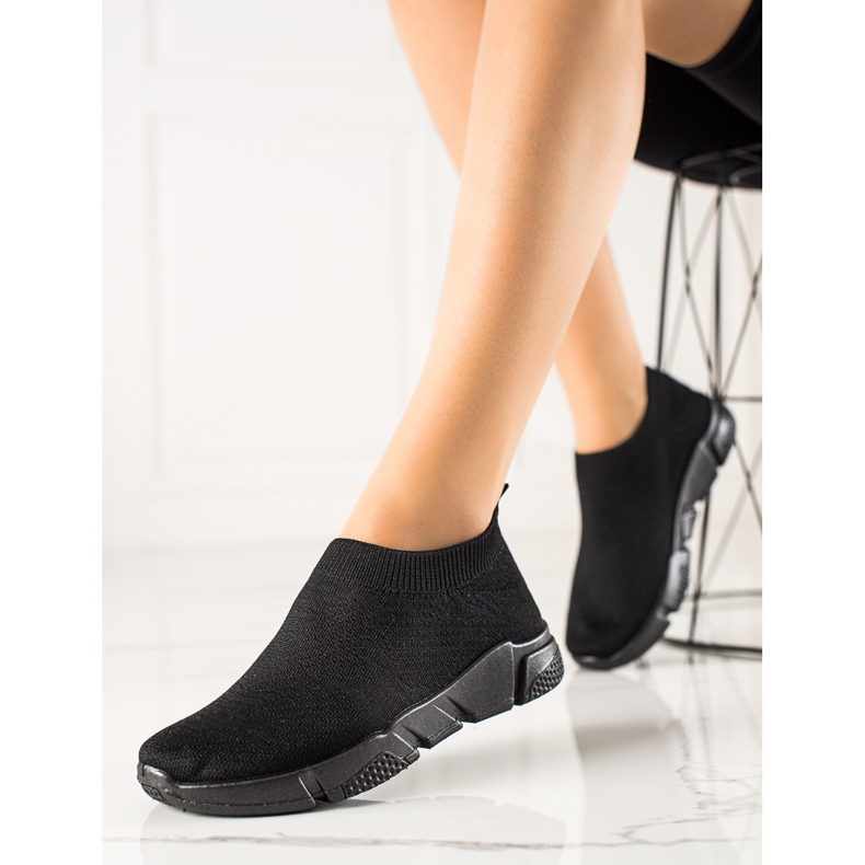 SUPER COOL Comode scarpe sportive slip-on nero 1