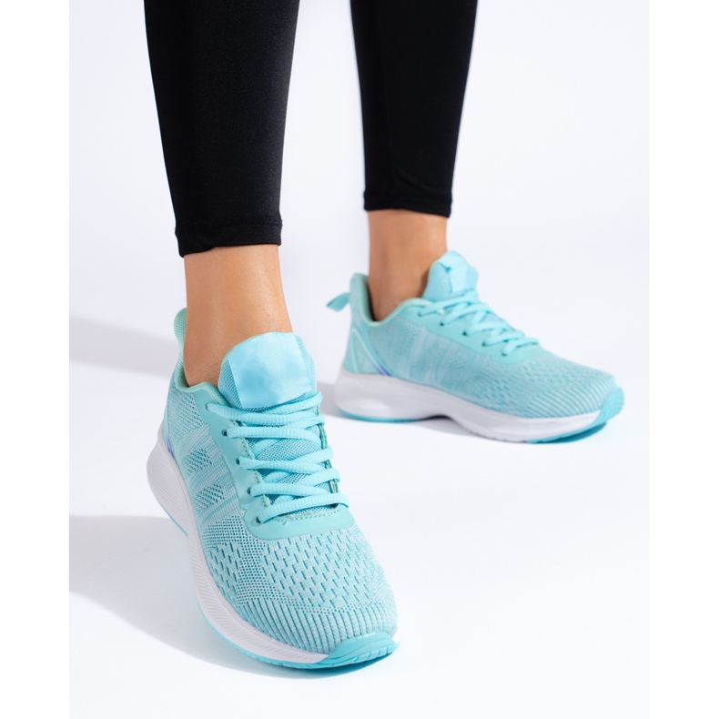 TRENDI Scarpe sportive in tessuto blu 1