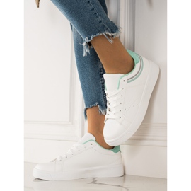 TRENDI Scarpe da ginnastica bianche casual bianca 2