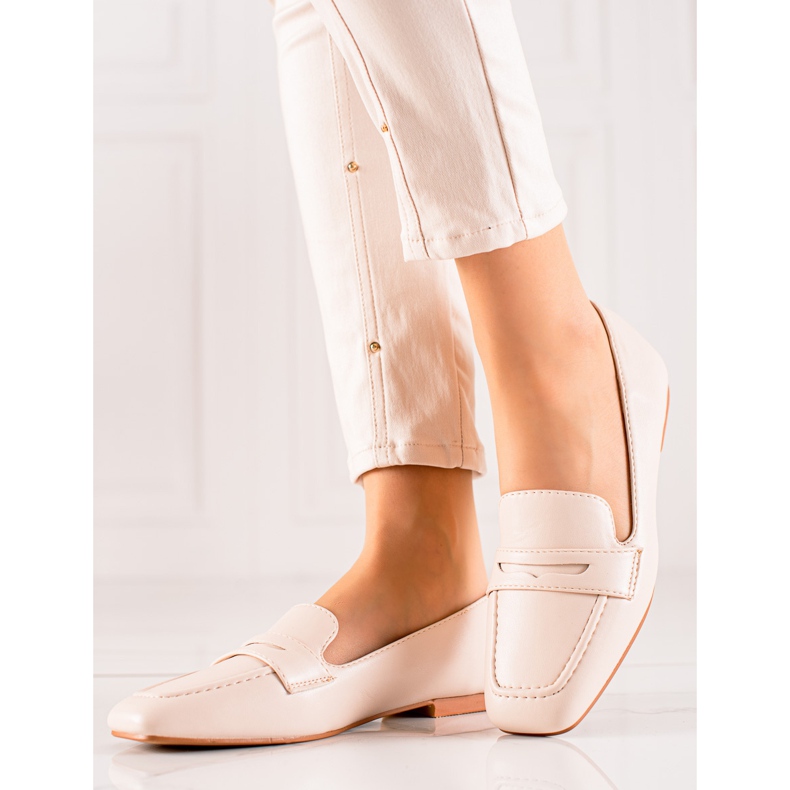 Balada Mocassini Classici Con Ecopelle beige 1