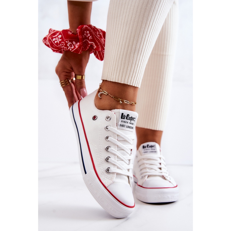 Sneakers da donna Lee Cooper LCW-22-31-0875L Bianche bianco 1