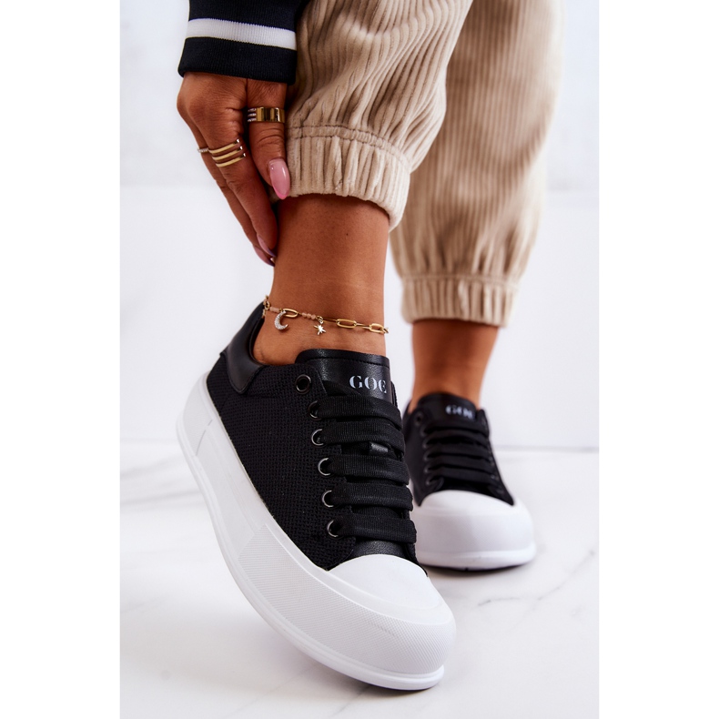 Sneakers da Donna GOE JJ2N4073 Nere bianco 1