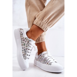 Sneakers da donna GOE JJ2N4075 Bianche bianco 2