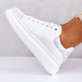 Scarpe sportive da donna GOE JJ2N4053 bianche bianco 1