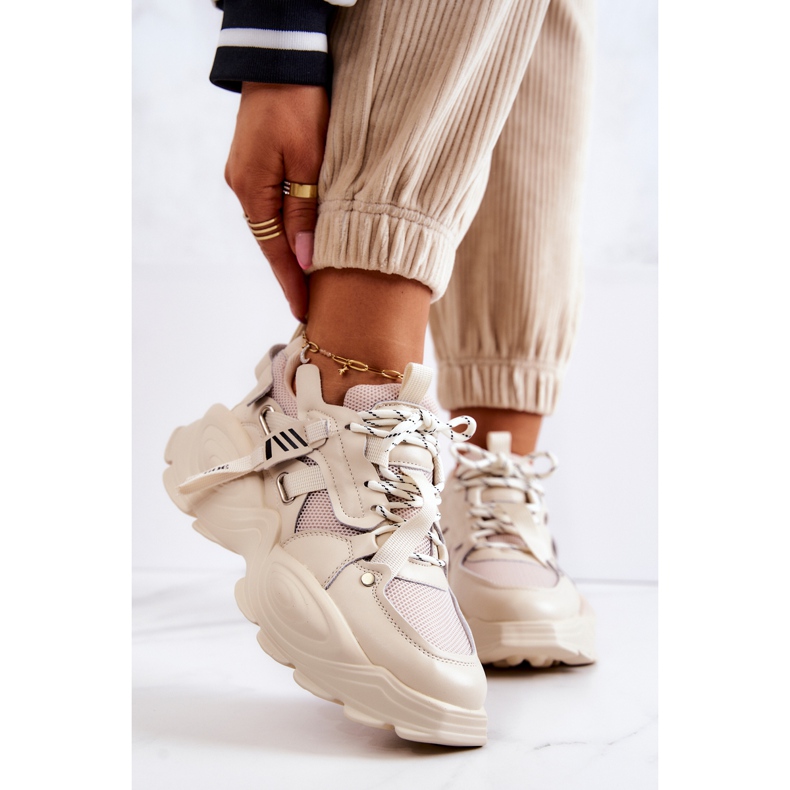 Scarpe Sportive Sneakers GOE JJ2N4082 Beige 2