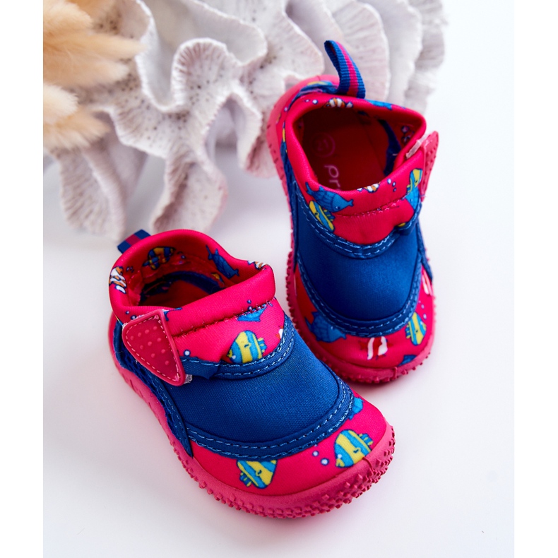 Scarpe sportive per bambini per acqua ProWater 21-37-019B rosa blu 2