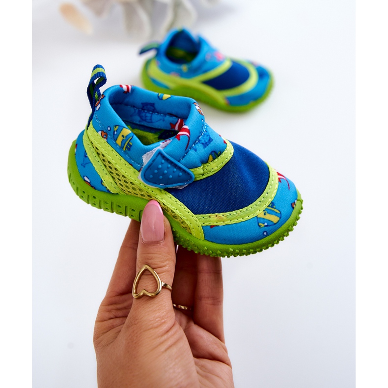 Scarpe sportive per bambini per acqua ProWater 21-37-020B blu 1