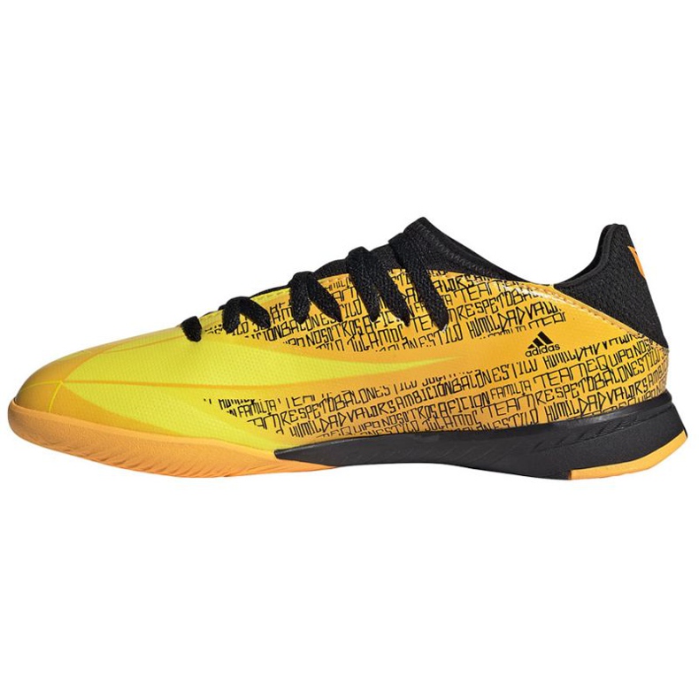 Scarpe Adidas X Speedflow Messi.3 In J Jr GW7422 giallo d'oro 1