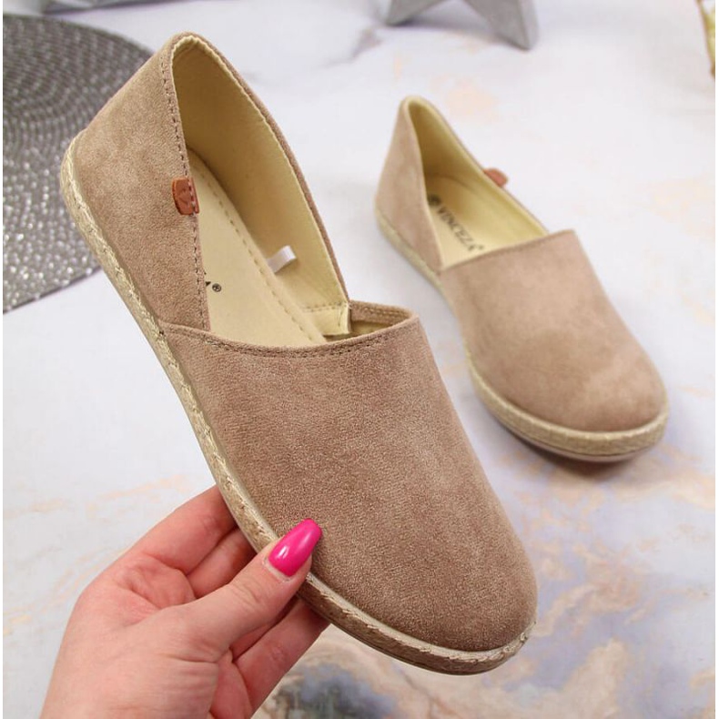 Espadrillas con taglio Vinceza W JAN82B beige 1