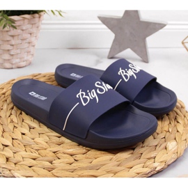Ciabatte da spiaggia Big Star W JJ274A299 blu navy 2