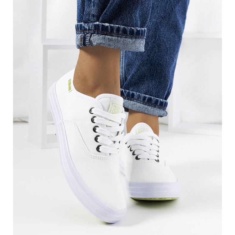 Sneakers bianche da donna Big Star JJ274260 bianca 1