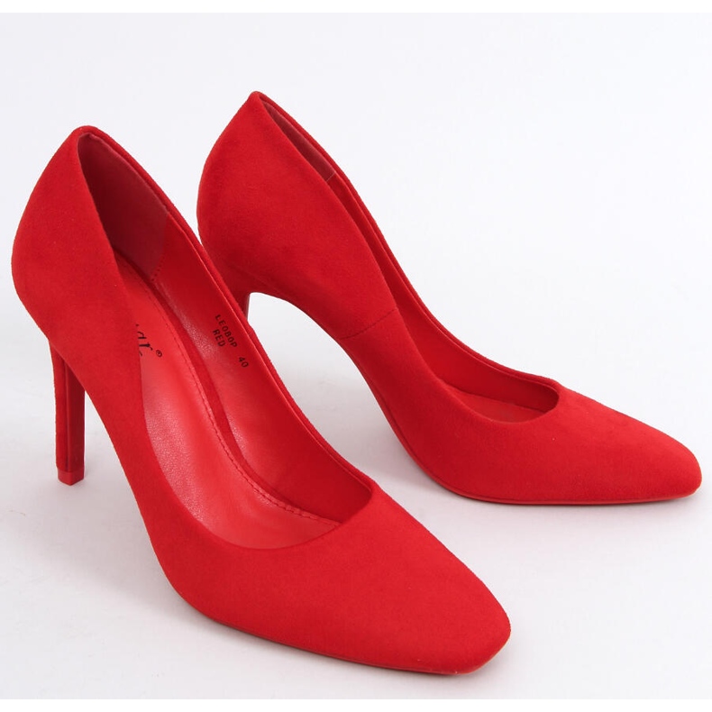Editta Red tacco alto da donna rosso 1