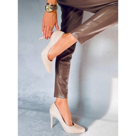 Tacchi alti da donna Editta Beige 2