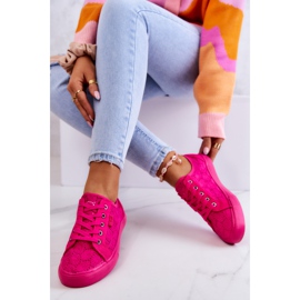 Sneakers traforate Big Star JJ274060 Rosa 2