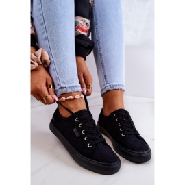 Sneakers traforate Big Star JJ274064 nere nero 1
