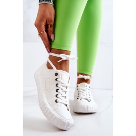 Sneakers Classiche da Donna Big Star JJ274493 Bianche bianco 1