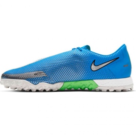 Scarpa da calcio Nike React Phantom Gt Pro Tf M CK8468 400 blu blu 1