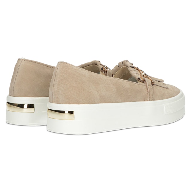 Scarpe da donna in pelle Lordsy Filippo DP3532/22 Beige 3