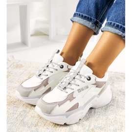 Sneakers bianche Big Star HH274255 beige bianca 1