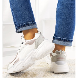 Sneakers bianche Big Star HH274255 beige bianca 2