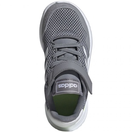 Scarpe adidas Archivo Jr EH0532 rosso grigio 1