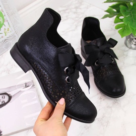 Stivali openwork primaverili Jezzi W JEZ319A neri nero 1