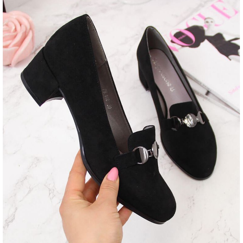 Sergio Leone SK332A scarpe basse nere nero 1